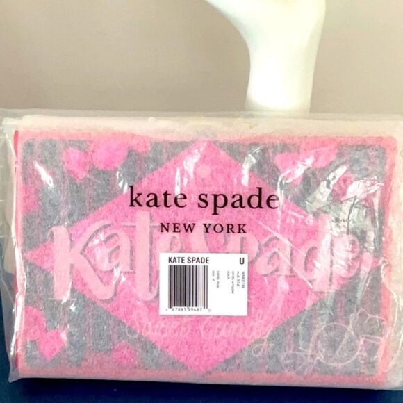 KATE SPADE NWT CANDY SHOP CANDY WRAPPER CLUTCH BAG PURSE LEATHER - Picture 13 of 13